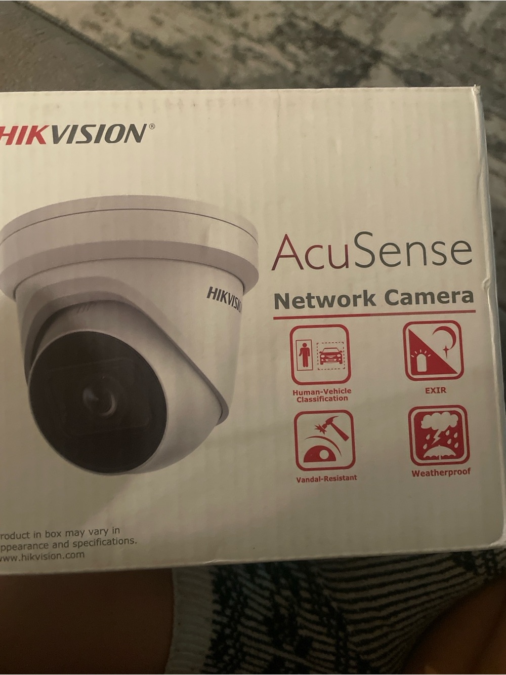 Hikvision EXIR Varifocal Turret Network Camera in White - Picture 8 of 8